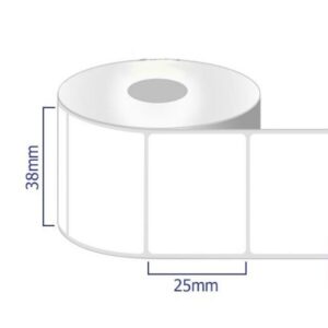 Barcode Label Matt  Semi Glossy (38mm x 25mm)