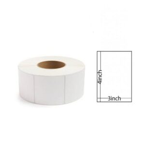 Barcode Label Matt  Semi Glossy (3 x 4)
